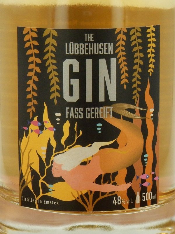 The Lübbehusen Gin - Fass gereift 48% vol. (GIN/Deutschland) 0,5L
