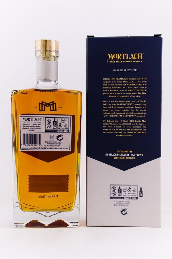 Mortlach 12 Jahre - The Wee Witchie 43,4%