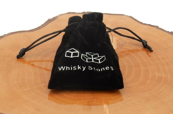 Whiskysteine, 6x, Kühlsteine aus Granit- Whisky ICE Cubes Stone, Beige/rotbraun