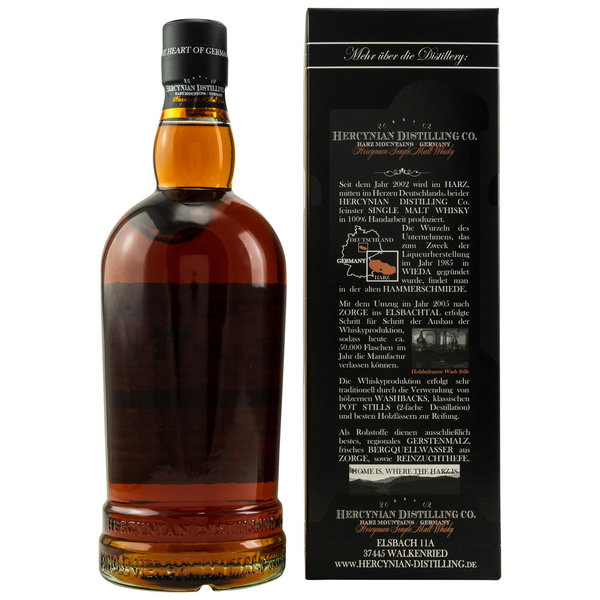 Elsburn Marsala Cask Matured, Original Hercynian Single Malt Whisky 54,5% (2021)