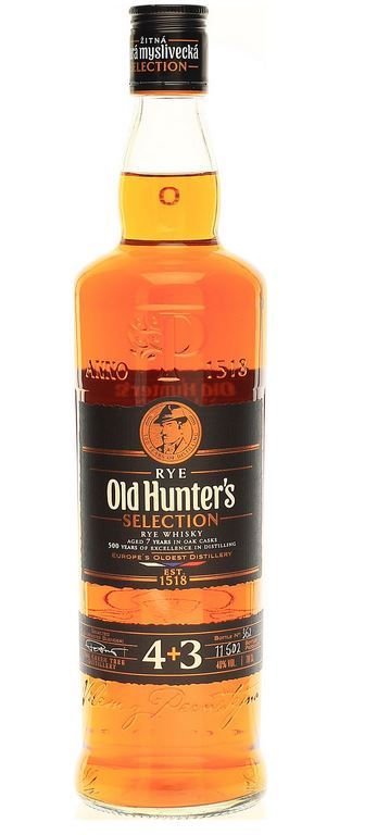 Old Hunters Rye Whisky 7 Jahre 40 % Vol. (Tschechien)