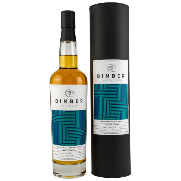 Bimber 2020 Bourbon Single Cask #104 59,7% (Single Malt London Whisky)