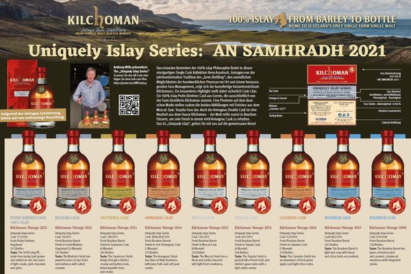 Kilchoman 2014/2021 Uniquely Islay Series - An Samhradh - Calvados Cask 353/2014 57,5%
