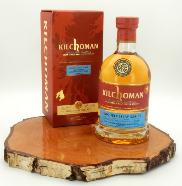 Kilchoman 2008/2021 Uniquely Islay Series - An Samhradh - Bourbon Cask 124/2008 53,7%