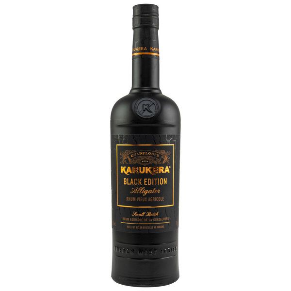 Karukera Black Edition Alligator Rhum Vieux Agricole 45% (Rum)