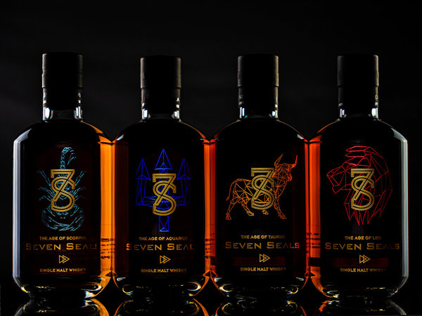 Seven Seals Zodiac-Linie The Age of Leo 49,7% (Schweizer Single Malt Whisky)