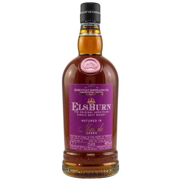 Elsburn Marsala Cask Matured Batch 2 Original Hercynian Single Malt Whisky 46% (2021)