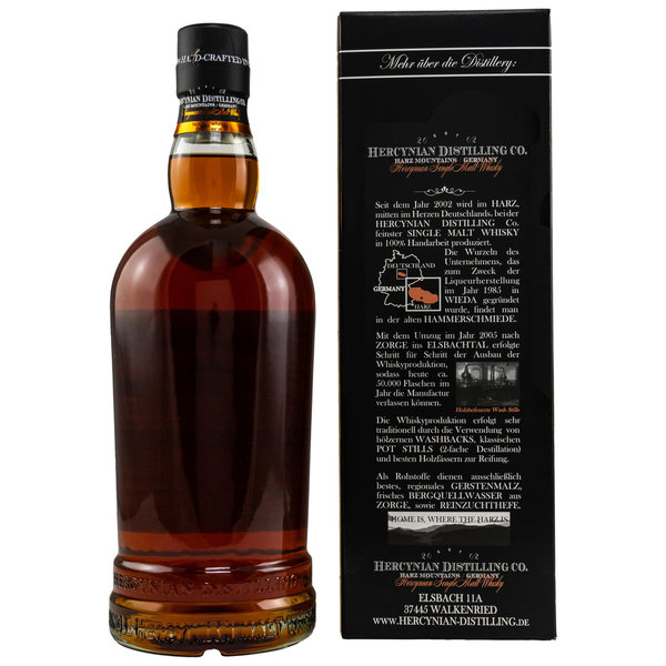 Elsburn Ruby Port Cask Matured Original Hercynian Single Malt Whisky 65% (2021)