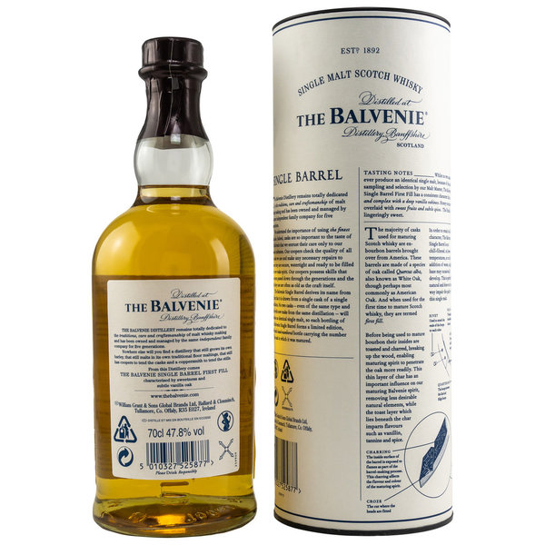 Balvenie 12 Jahre Single Barrel #21248 47,8% (2021)