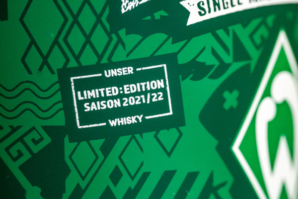 Werder Whisky Limited Edition Saison 2021/22 Single Malt Scotch Whisky 42,1%