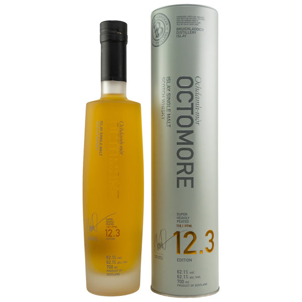 Octomore 12.3 Impossible Equation Super Heavily Peated 62,1% (Bruichladdich)