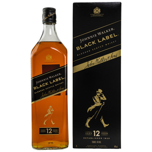 Johnnie Walker Black Label 40% 1 Liter
