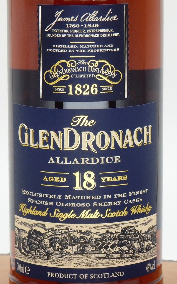 Glendronach 18 Jahre Allardice 46% (2021/LR11142)