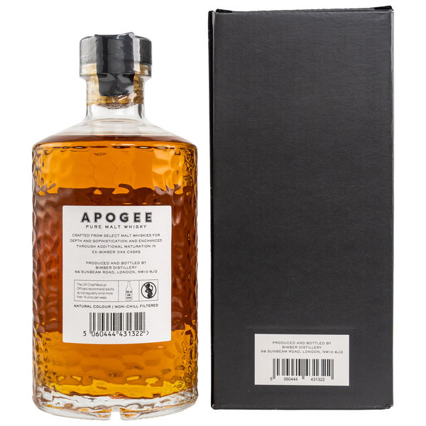 Apogee XII Pure Malt Whisky 12 Jahre 46,3% (Bimber Distillery)