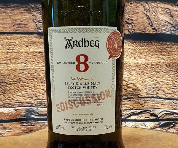 Ardbeg 8 Jahre For Discussion 50,8% (Committee Release 2021)