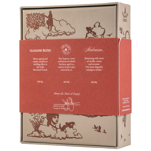 The Blenders Collection Compass Box Whisky 0,15L (Miniatur/Sortiment/Set)