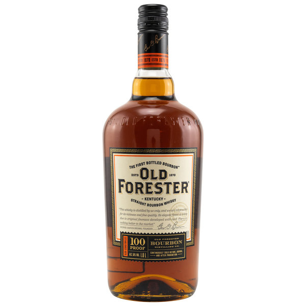 Old Forester Bonded 100 Proof 50% (Bourbon/USA)