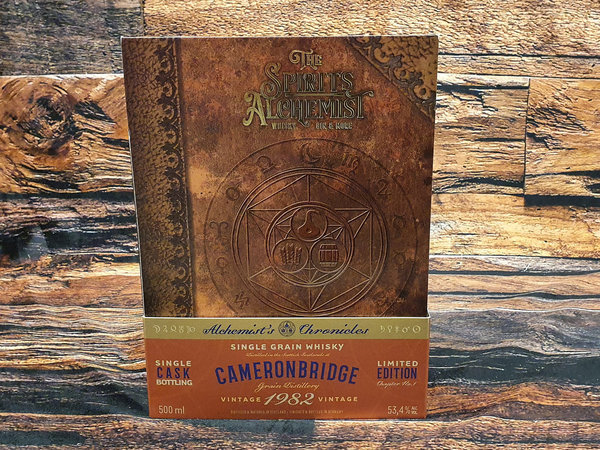Cameronberidge 1982/2021 Single Grain Limited Edition No.1 53,4% (The Spirits Alchemist) 0,5L