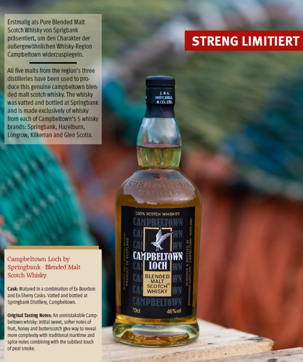 Loch by Springbank Blended Malt Scotch Whisky 46% (12-2021)
