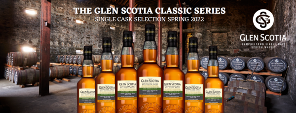 Glen Scotia Vintage 2015/2022 Spring Ruby Port Single Cask No. 21/77-1 56,2%