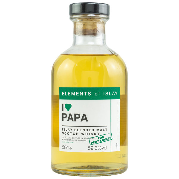 Peat Full Proof - I love Papa - Elements of Islay 59,3% (Elixir Distillers)
