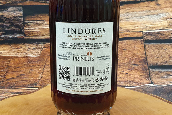 Lindores The Exclusive Cask Sherry Butt #2018/0588 57,4%