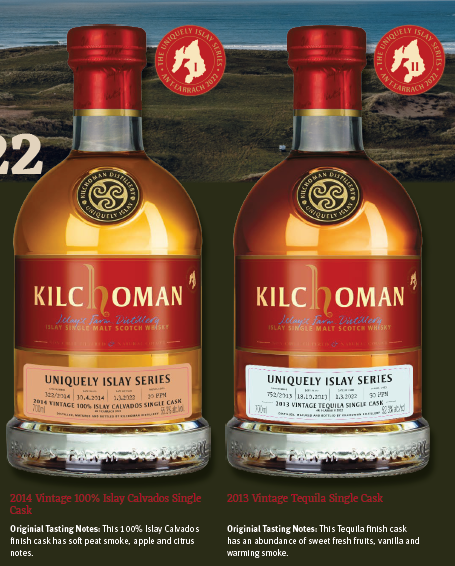 Kilchoman 2013/2022 Uniquely Islay Series Tequila Cask 752/2013 52,3% (2022)