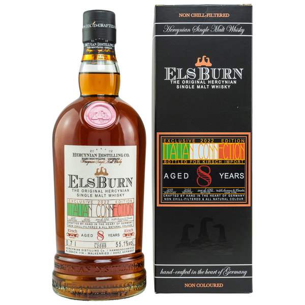 Elsburn 2013/2022 Italian Connection 55,1% (Harzer Single Malt Whisky)