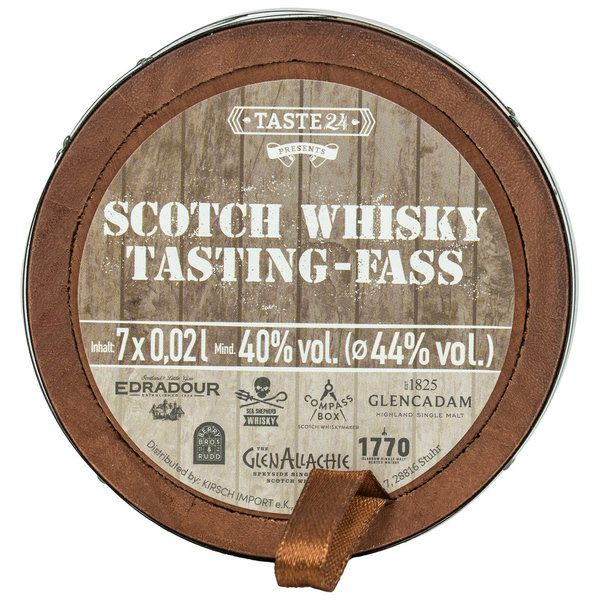 Scotch-Whisky-Tasting-Fass 43% 7x 0,02l (2022) (Miniatur/Sortiment/Set)