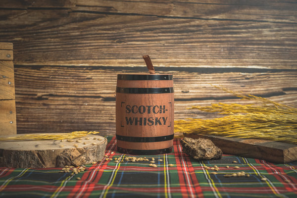 Scotch-Whisky-Tasting-Fass 43% 7x 0,02l (Miniatur/Sortiment/Set)