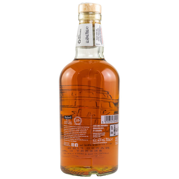 The Naked Malt - 1st Fill Sherry Casks - Blended Malt Scotch Whisky 40% (Naked Grouse)
