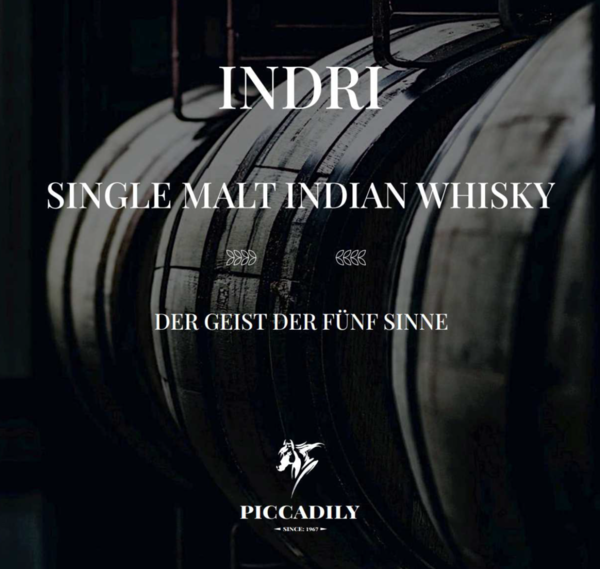 Indri Trini - The Three Wood Single Malt 46% (Indien)