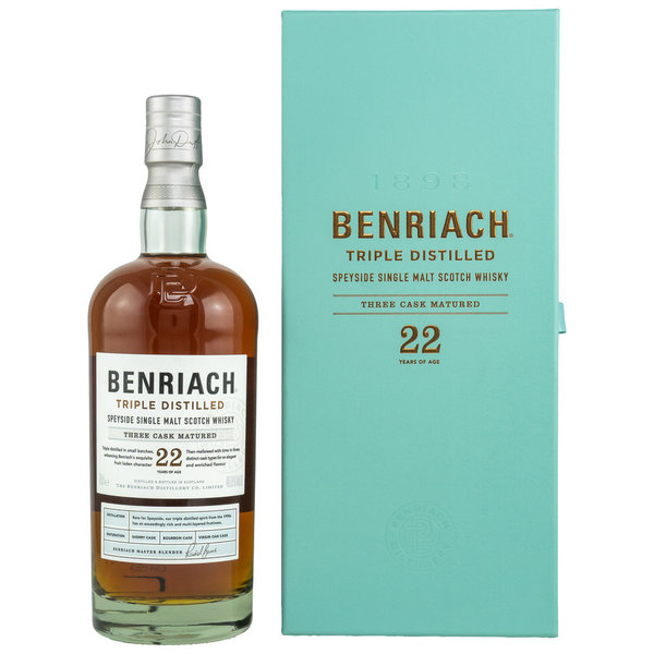 Benriach 22 Jahre Triple Distilled 46,8%