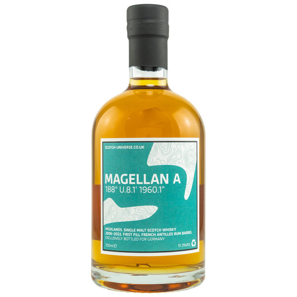 Magellan A 188° U 8.1' 1960.1" 51,3% (Scotch Universe)
