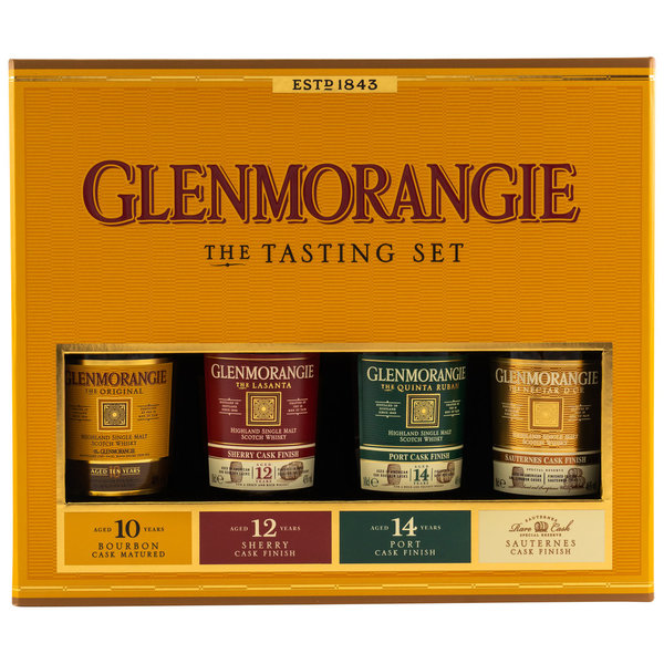Glenmorangie Taster Pack Collection 4 x 0,1L (Miniatur/Sortiment/Set)