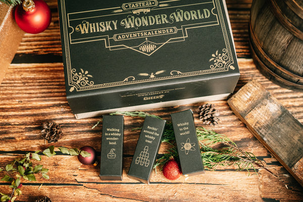 Adventskalender Whisky Wonder World Edition 2022 mit 24x0,02l (Kirsch Import Portfolio)