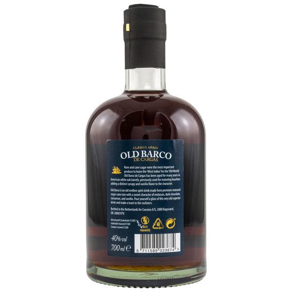 Old Barco de Cargas - Gran Reserva XO 40% (Rum)