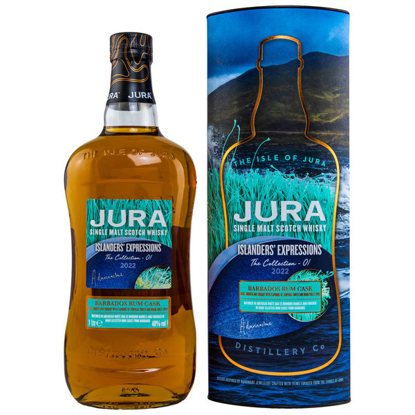 Jura Islanders Expressions No.1 Barbados Rum Cask 40% (2022) 1,0L