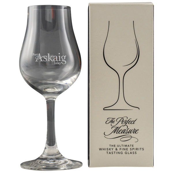 Whisky Nosingglas, Port Askaig Perfect Measure Tasting Glas (ohne Eichstrich)