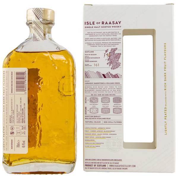Isle of Raasay R- 02.1 Hebridean Single Malt Scotch Whisky 46,4% (2022)