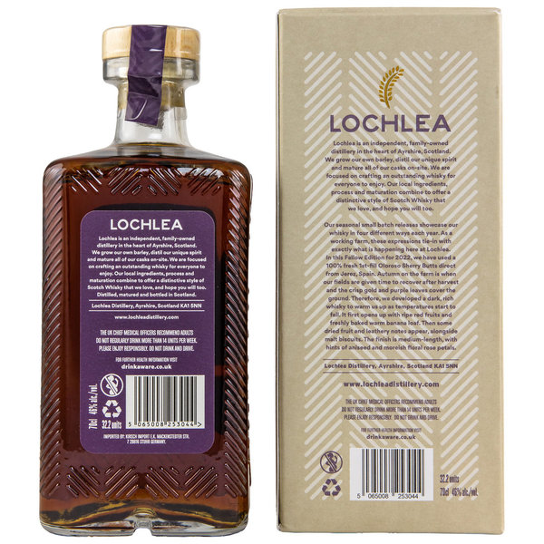 Lochlea Distillery Fallow Edition 1st Crop 46% (2022)