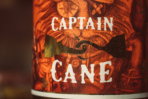 Captain Cane Rum-Based Spirit Drink For Thirsty Pirates 40% (Rum)
