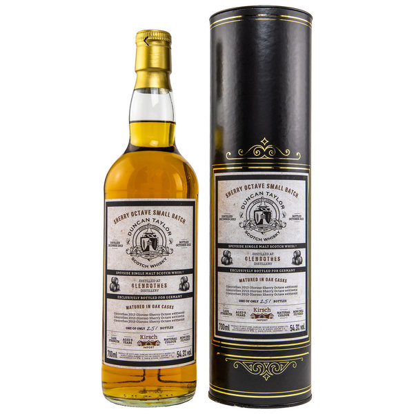 Glenrothes 2013/2022 Sherry Octave Small Batch 54,3% (Exclusiv Germany/Duncan Taylor)