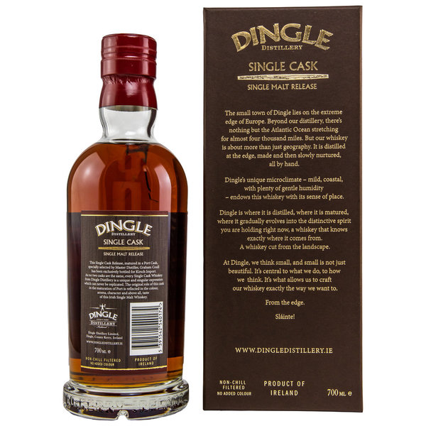 Dingle 2014/2022 Port Single Cask 59,6%  (Exclusiv Kirsch/Irland/Irish Whiskey)