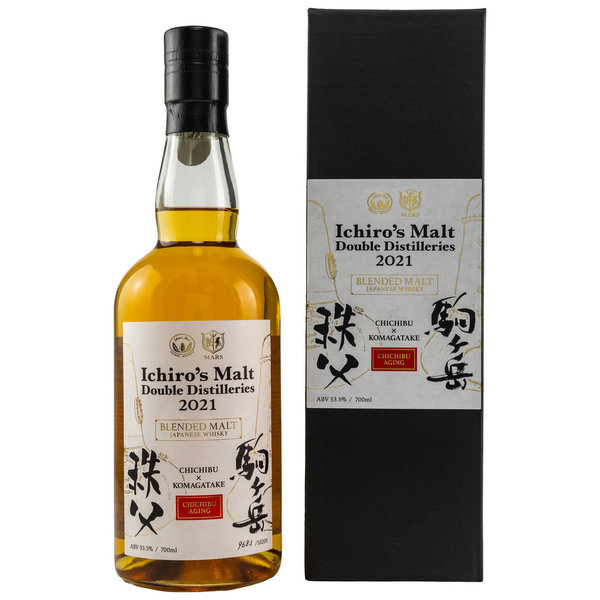 Ichiro’s Malt Double Distilleries Chichibu x Komagatake 2021 53,5% (Japan)