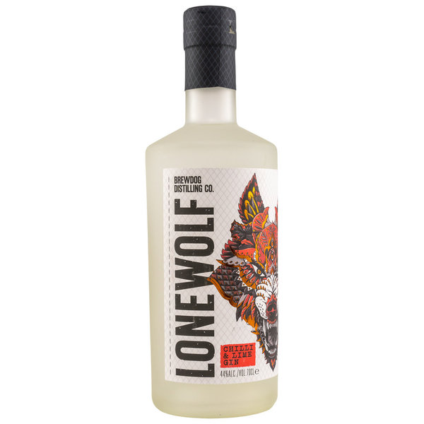 LoneWolf Chilli & Lime Gin - BrewDog 44% (Gin)