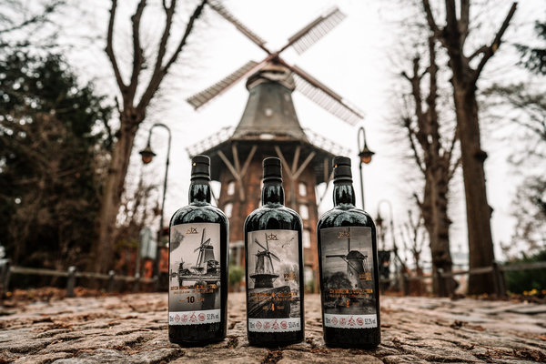 De Gekroonde Poelenburg 10 J. Virgin Oak - Dutch Windmill Collection 52,8% (Zuidam Distillers/Rum)
