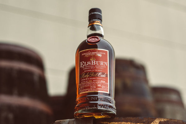 Elsburn Ruby Port Cask Batch 002 Original Hercynian Single Malt Whisky 46% (2023)