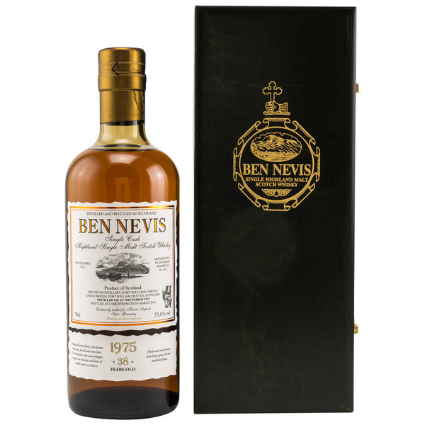 Ben Nevis 1975/2014 38 Jahre #941 53,8% (Exclusiv Kirsch Import Germany)
