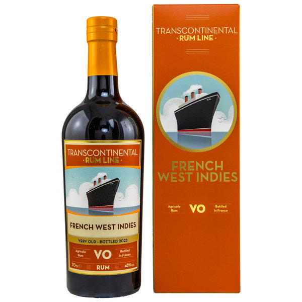 French West Indies VO Agricole Rum #48 Transcontinental Rum Line 46% (Rum)